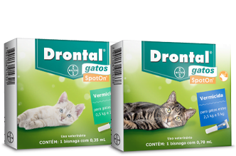Vermífugo para Gatos Drontal® Spot On!
